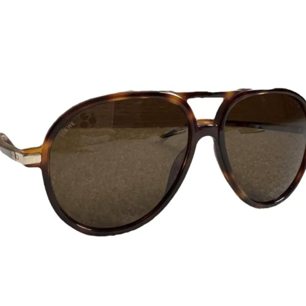 Loewe Aviator Sunglasses - Tortoise Shell - Polarized - Excellent Condition